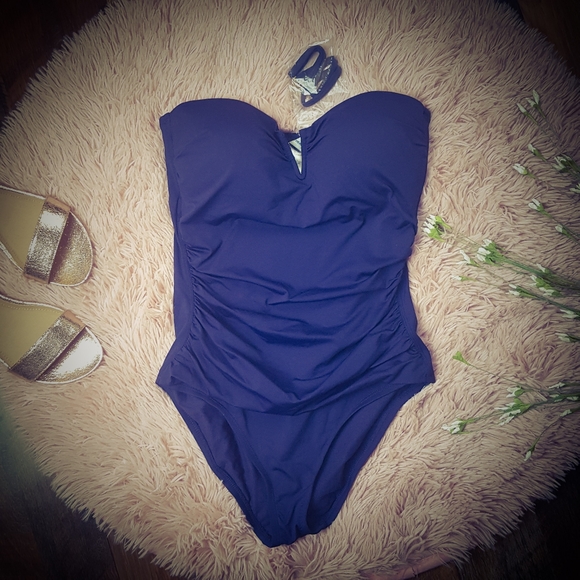 Tommy Bahama Other - Tommy Bahama Navy One-piece Swimsuit